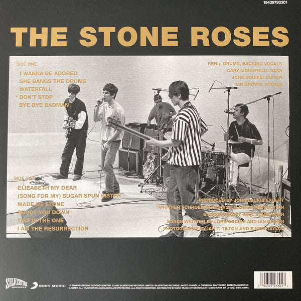 The Stone Roses - The Stone Roses (LP, Album, RE, Cle) (Mint (M))