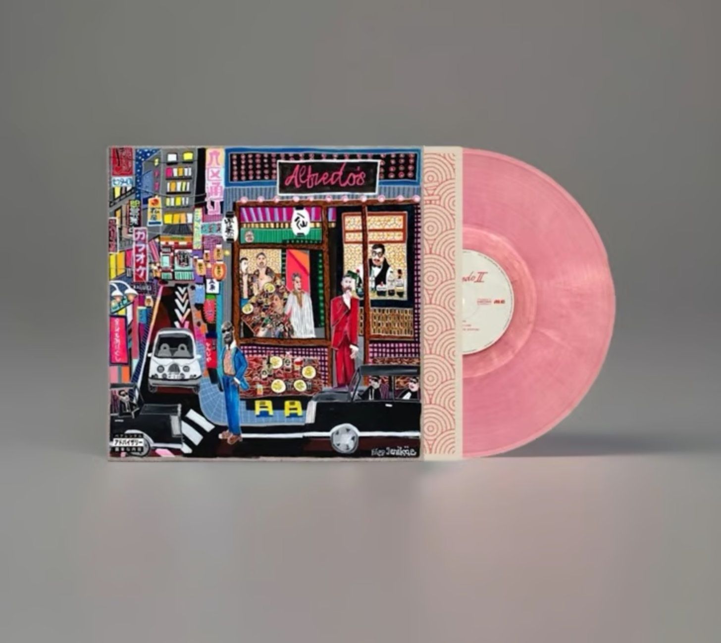 Freddie Gibbs & The Alchemist Alfredo 2 Comic Cover Vodka Sauce Pink LP vinyl