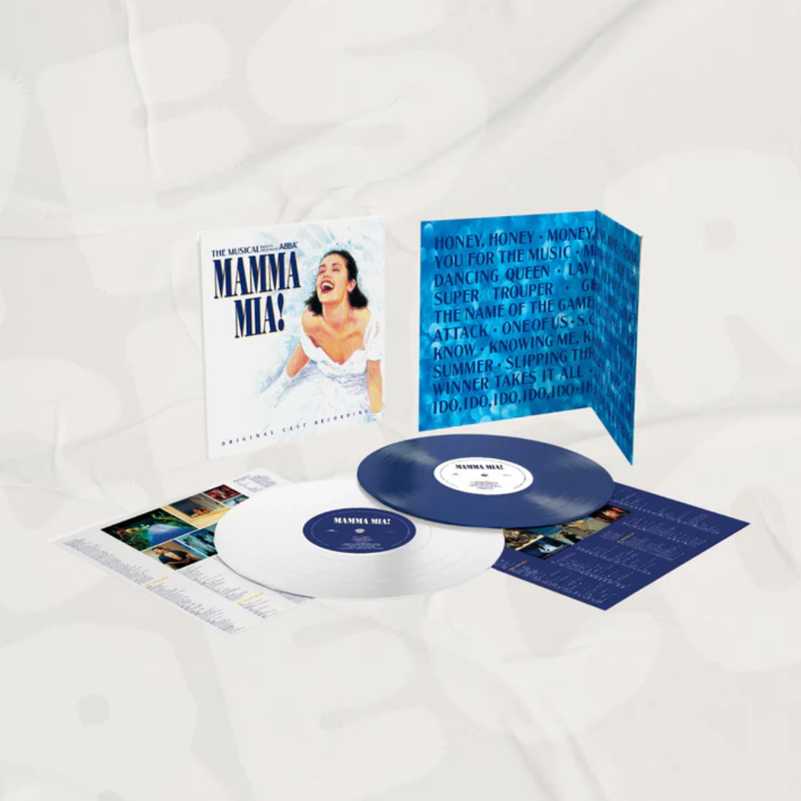Mamma Mia (Original Cast Recording) Blue & White 2LP