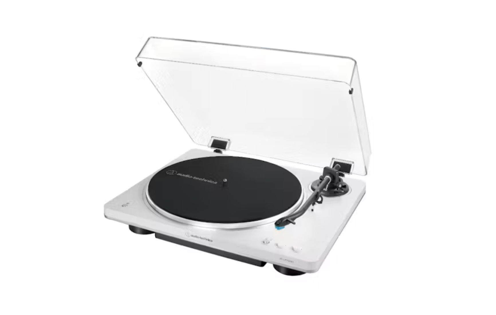 Audio-Technica Fully Automatic Belt Drive Turntable - White/Silver