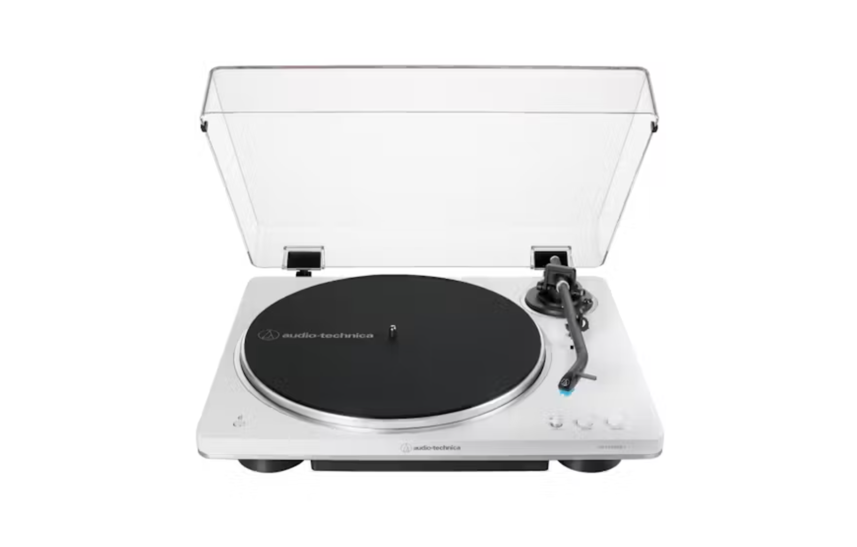 Audio-Technica Fully Automatic Belt Drive Turntable - White/Silver